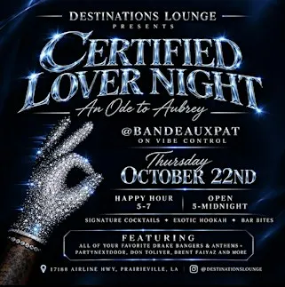Drake Night at Destinations Lounge