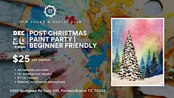 Social Paint Party for Beginners | Sip & Paint