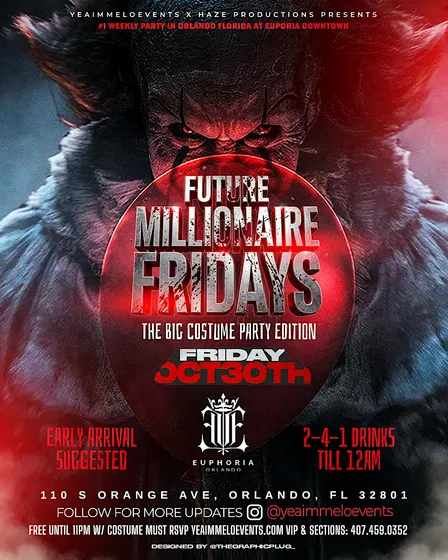 Halloween Costume Party – Future Millionaire Fridays