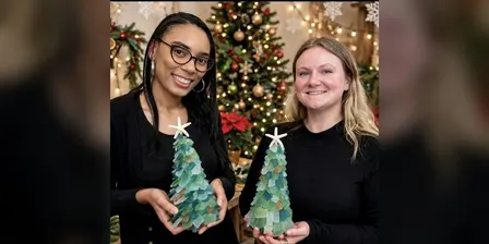Sea Glass Tree & Wreath Craft Night
