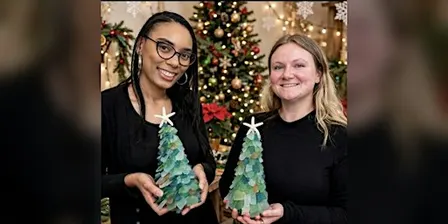 Sea Glass Tree Craft Night