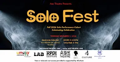 Asé Theatre Presents: Solo Fest