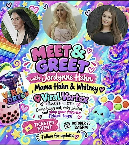Jordynne/Whitney/Mama Hahn X Viral Vortex Meet and Greet !