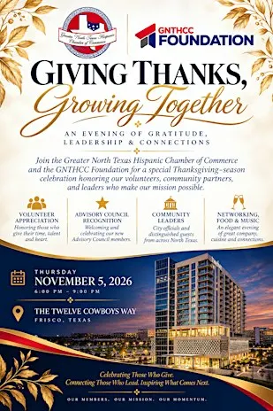 GIVING THANKS, GROWING TOGETHER- Networking Event