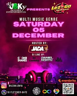 Multi Music Genre LGBTQ+ Event