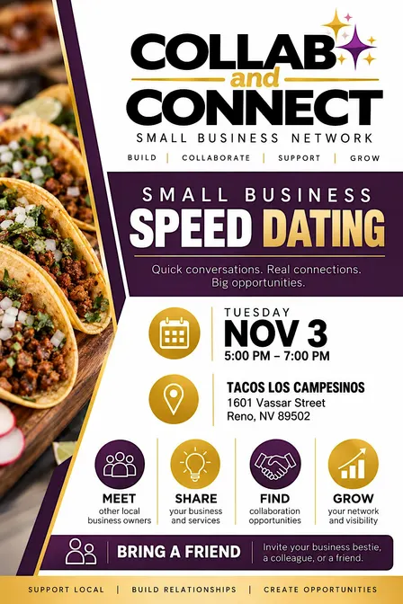 Collab & Connect: Small Business Speed Networking