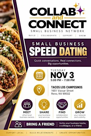 Collab & Connect: Small Business Speed Networking