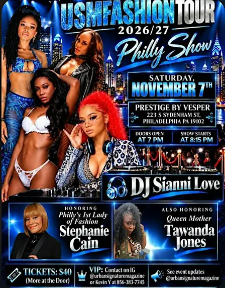 #USMFASHIONTOUR  2026/27  Philly Show