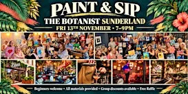 Paint Sip The Botanist Sunderland