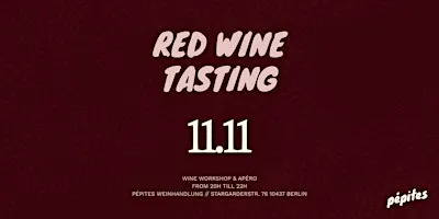 Red Wine Tasting