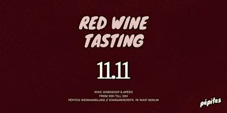 Red Wine Tasting