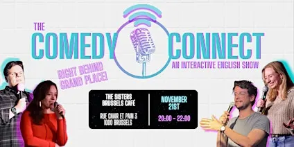 Comedy Connect Vol. 12 - An Interactive English Comedy Show | November 21st