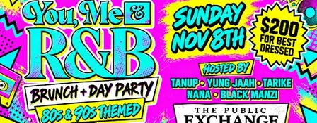 You, Me & R&B ( 80’s & 90’s Dress Code)