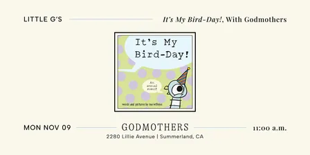 Little G’s: "It's My Bird-Day!" With Godmothers