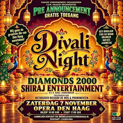 Divali Night 7 november 2026