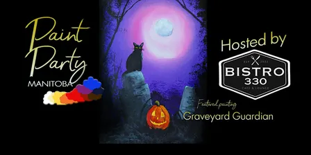 Hallowe'en Paint Night at Bistro 330