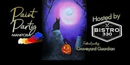 Hallowe'en  Paint Night at  Bistro 330