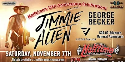 JIMMY ALLEN with Special Guest Justin Taylor