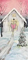 Dreamy Winter Barn