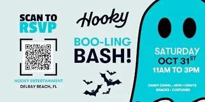 Hooky Entertainment Delray Beach, Florida Boo-Ling Bash