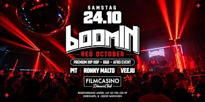 SA. 24.10 | boomIN Red October Edt. @ FILMCASINO