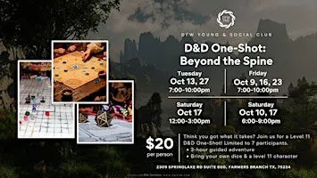 DnD One-Shot: Beyond the Spine | Wardens of the Veil