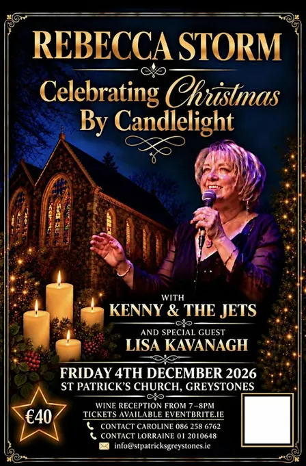 Christmas by candlelight with Rebecca Storm