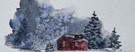 Watercolour Brunch - guided watercolour painting class on November 28