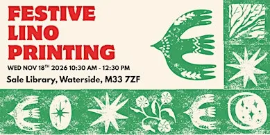 Festive Lino Printing with Caroline Coates