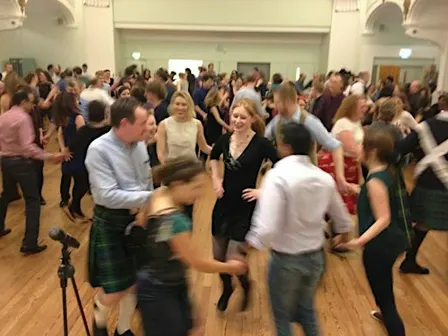 Ceilidh in St Cuthbert's Church