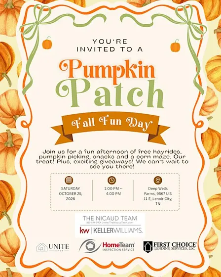 Pumpkin Patch with the Nicaud Team