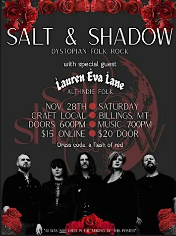 Salt & Shadow w/Lauren Eva Lane