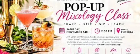 Pop-Up Mixology Class