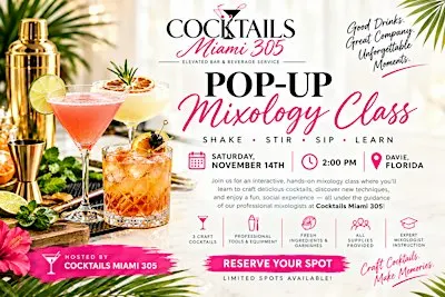 Pop-Up Mixology Class
