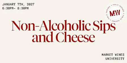 Non-Alcoholic Sips and Cheese