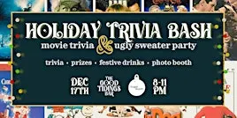 Holiday Trivia Bash: Movie Trivia & Ugly Sweater Party