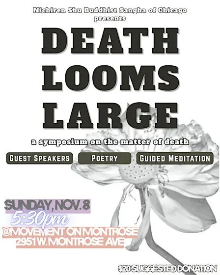 Death Looms Large: a symposium on the matter of death
