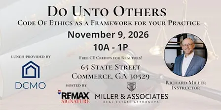 Do Unto Others - Code of Ethics as a Framework for Your Practice
