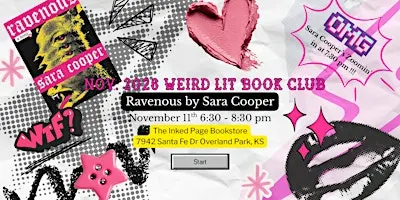The Inked Page November 2026 WEIRD LIT Book Club