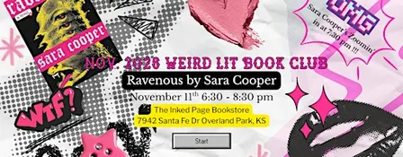 The Inked Page November 2026 WEIRD LIT Book Club
