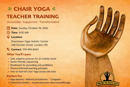 Chair Yoga Teacher Training