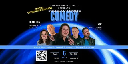 Friday Night Comedy starring Monica Daly!!
