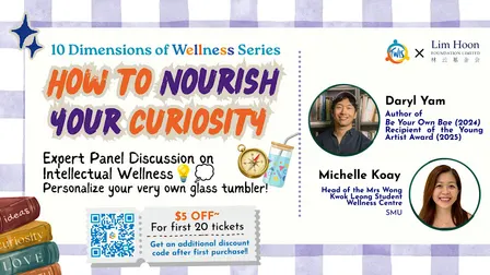 How to Nourish Your Curiosity: Intellectual Wellness Discussion and Crafts!