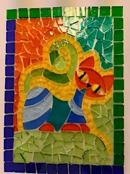 Glass on Glass mosaic workshop