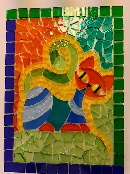 Glass on Glass mosaic workshop