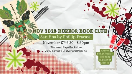 The Inked Page Nov 2026 HORROR Book Club