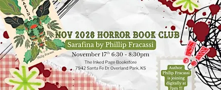 The Inked Page Nov 2026 HORROR Book Club
