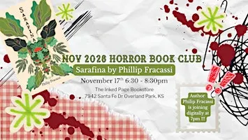 The Inked Page Nov 2026 HORROR Book Club