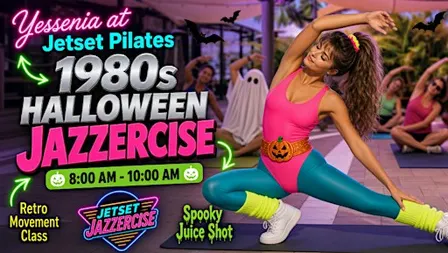 RISE & THRIVE - HALLOWEEN 80's Jazzercize - Presented by Food and Thought 2