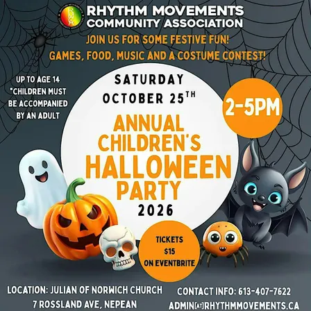 Rhythm Movements Community Association Annual Children’s Halloween Party